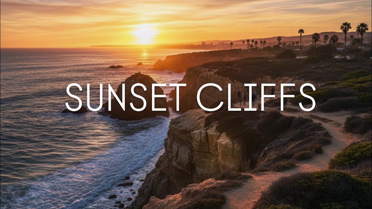 Sunset Cliffs San Diego Walking Tour 4K 🌅 | Breathtaking Ocean Views & Coastal Walk