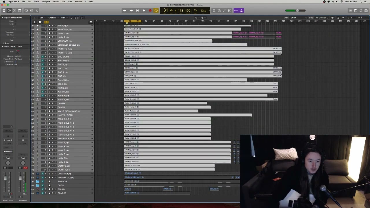 Noah Sebastian Cooking Music 03-05-2019 (The Worst In Me - stripped)