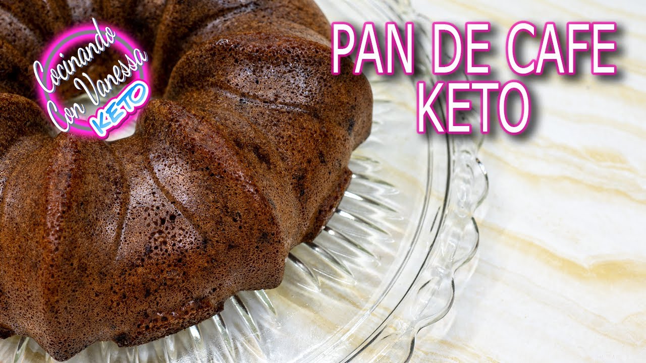 PAN DE CAFE KETO SUPER DELICIOSO MUY FACIL DE PREPARAR PARA PERDER PESO