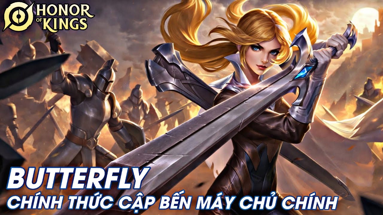 [ Honor of Kings/VGVD ] Butterfly Build Đồ Chí Mạng Quẫy Tung Team Bạn