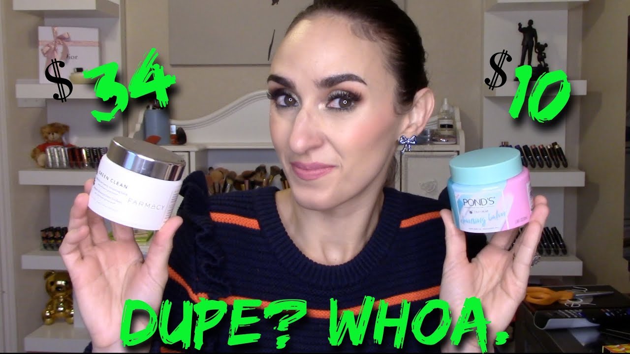 $10 DUPE FOR FARMACY GREEN CLEAN CLEANSING BALM??