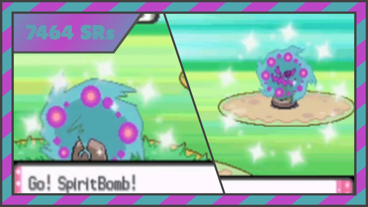 [LIVE] Shiny Spiritomb after 7464 SRs in Pearl
