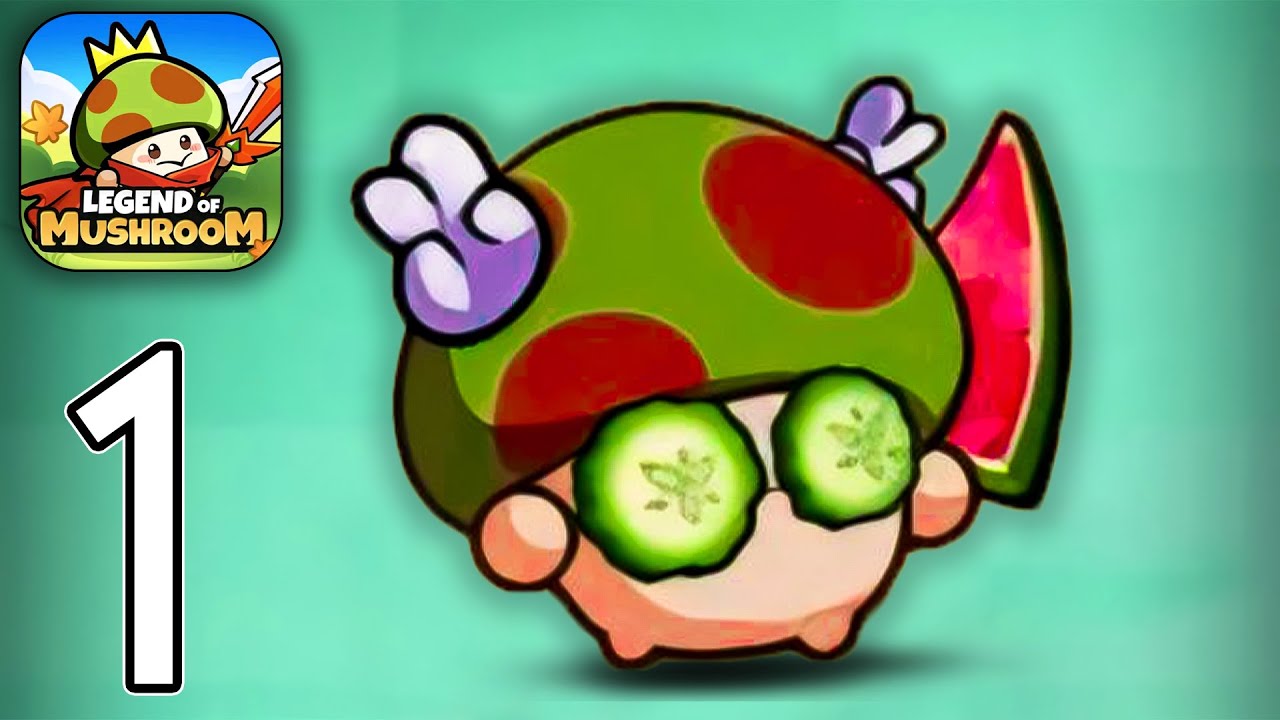 Legend of Mushroom - Gameplay Walkthrough - Part 1 (iOS/Android) - Let's Play & Tutorial
