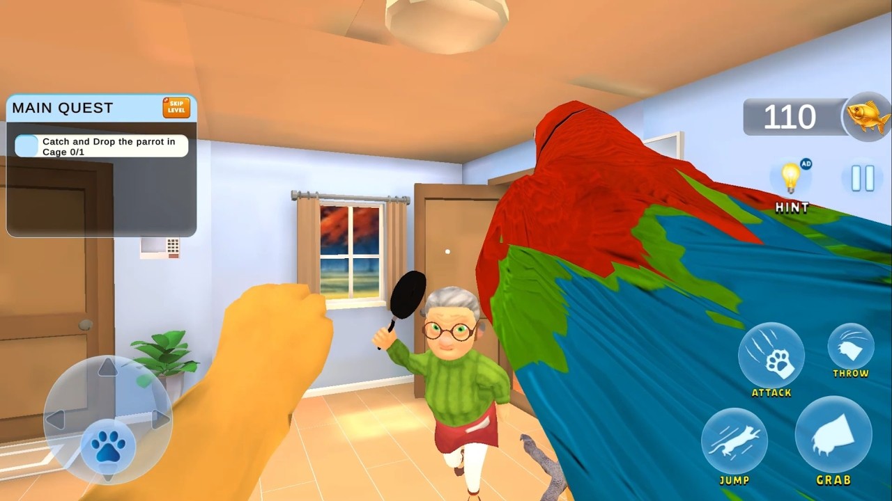 Bad Cat Sim: Prank Granny - Full Gameplay Walkthrough (Android, iOS)