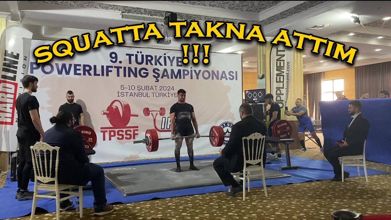 9. Türkiye Powerlifting şampiyonası 2024