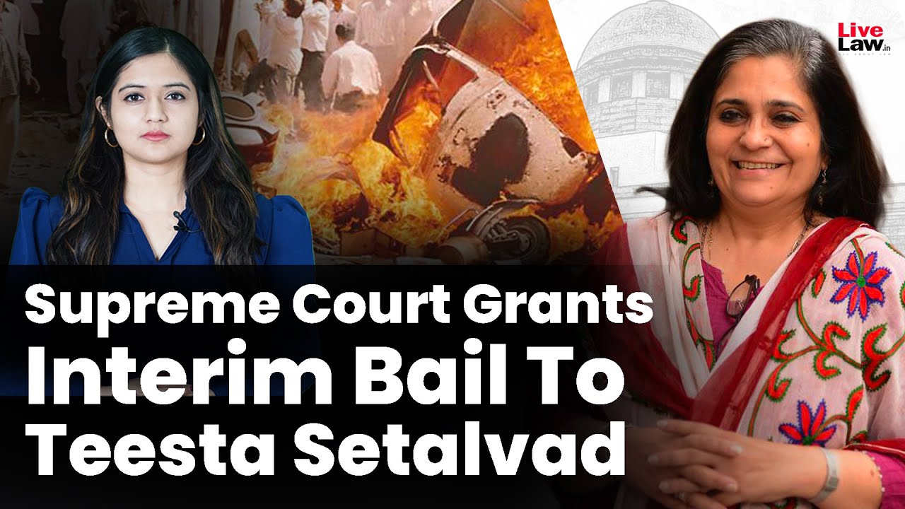 Supreme Court Grants Interim Bail To Teesta Setalvad