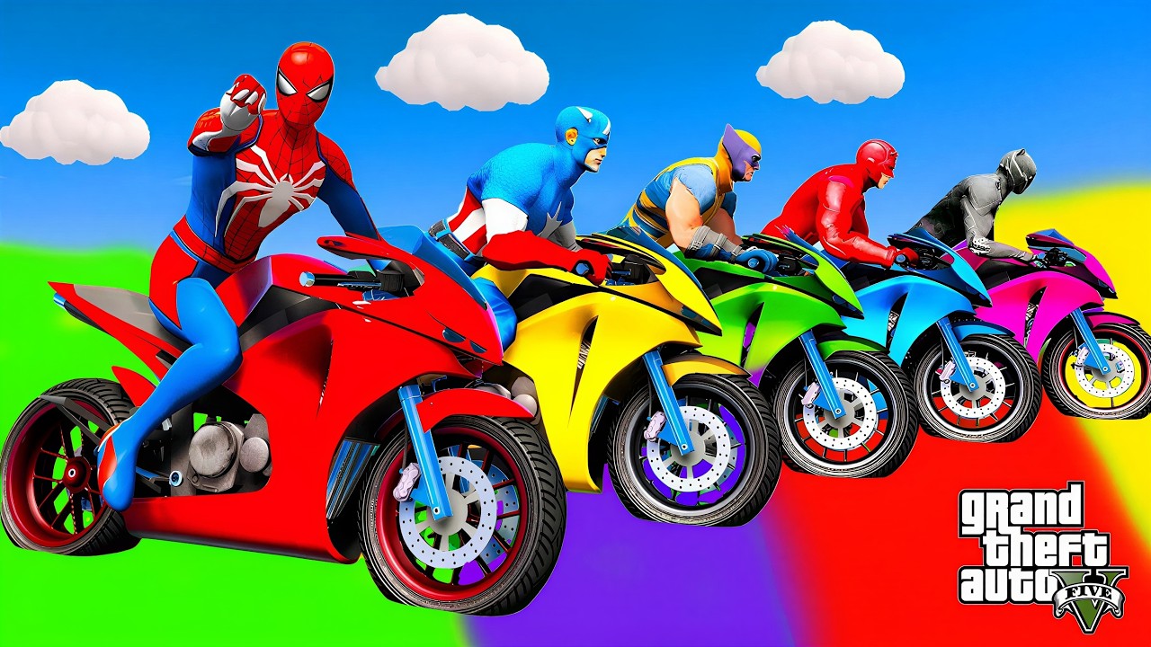 الرجل العنكبوت انقاذ باتمان Spider-Man Rescue batman vs iron man vs venom funny Game GTA 5 superhero