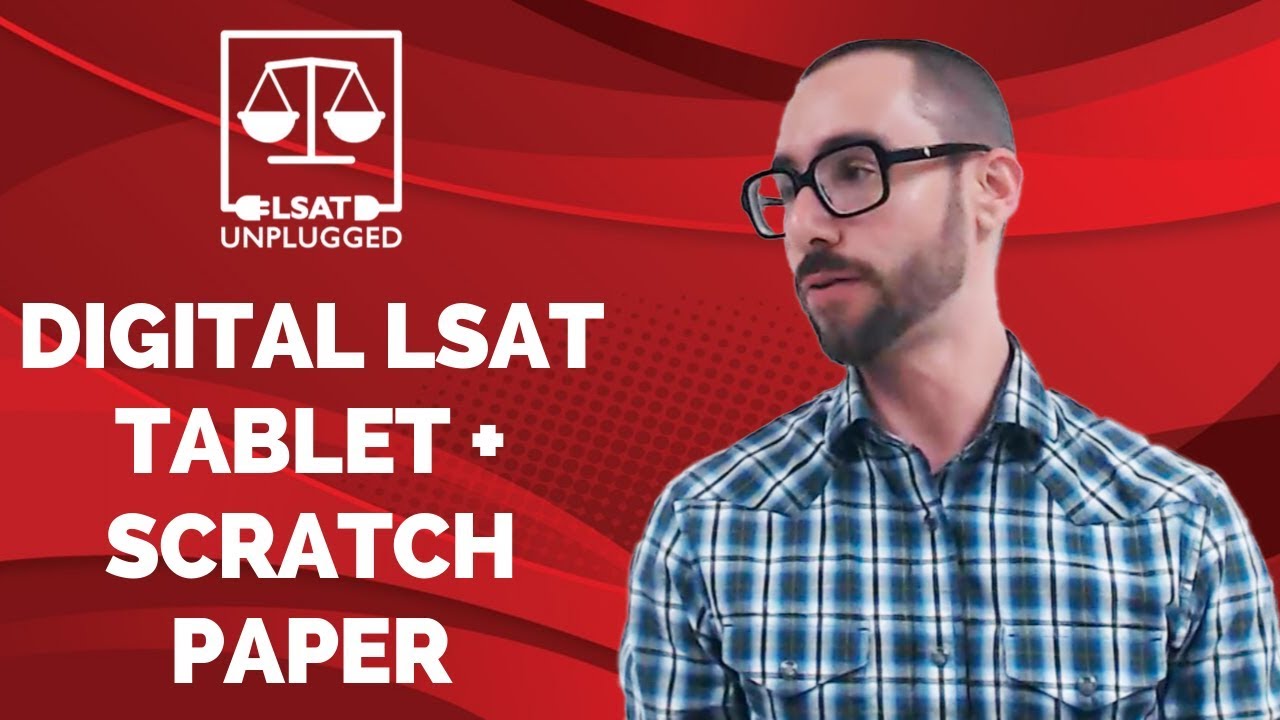 NYC LSAT Course: Digital LSAT Tablet + Scratch Paper