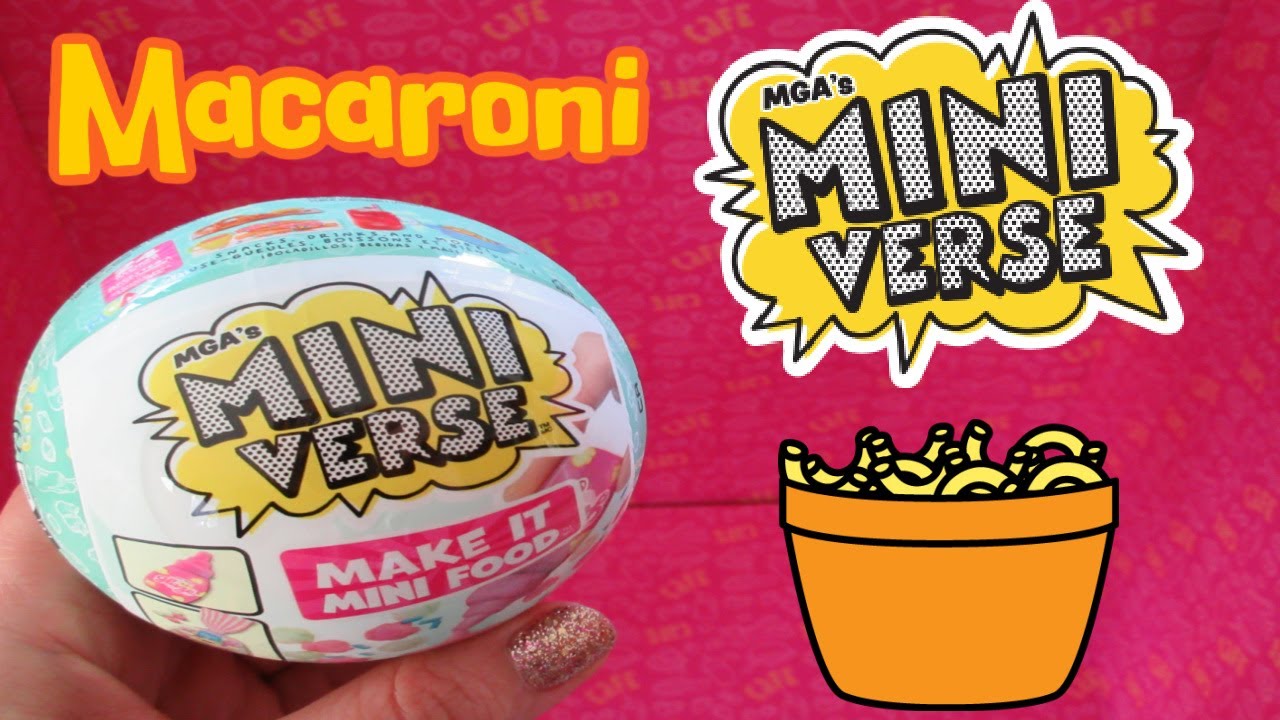 Mini Verse Cafe Series 2 Macaroni with Cheese