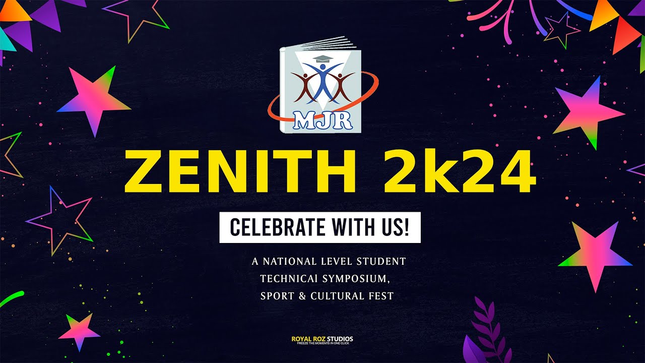 ZENITH 2k24 DAY-1 TEASER  MJR COLLEGE OF ENGINEERING & TECHNOLOGY