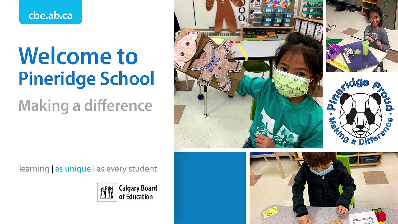 Welcome to Pineridge  School - Calgary Board of Education