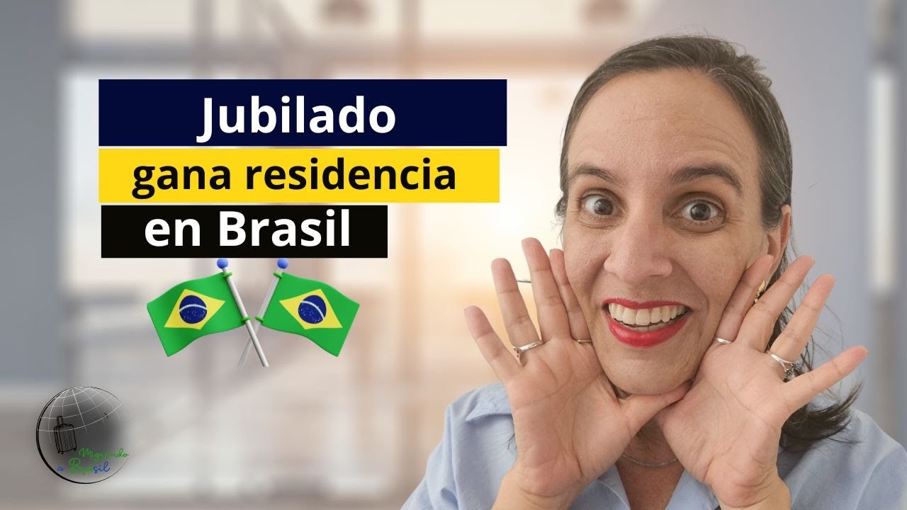 Visa para retirado. Retirate y ven a vivir a Brasil.