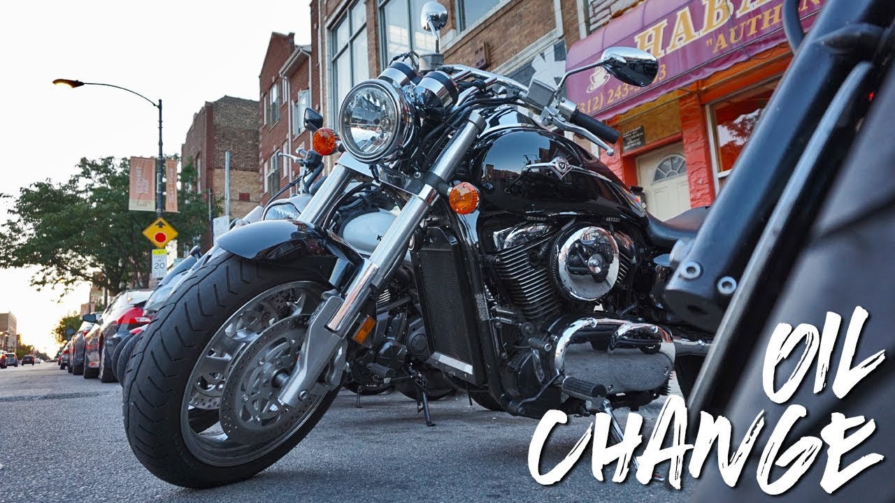 Kawasaki Mean Streak Oil Change in Under 5 Minutes