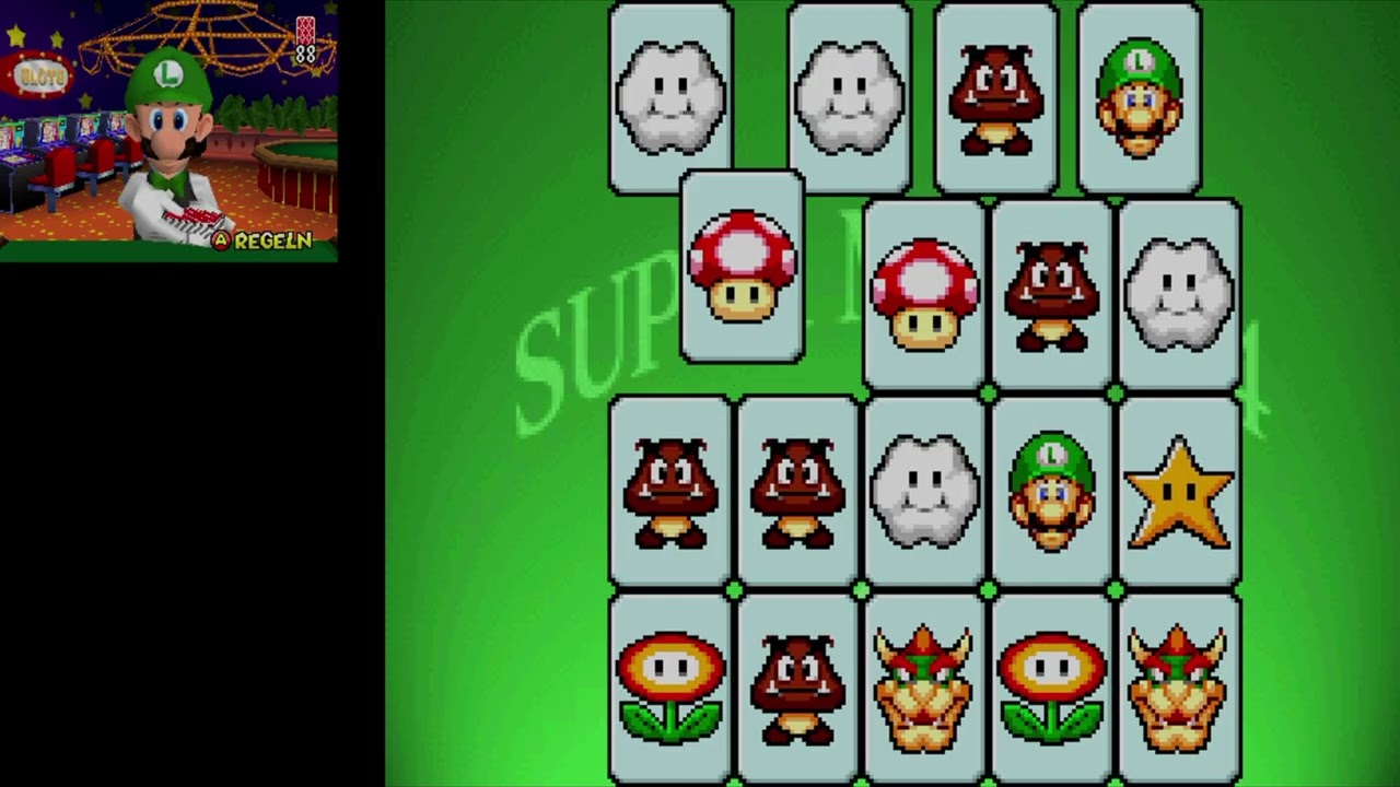 Super Mario 64 DS Minispiele - Gleich und Gleich 2