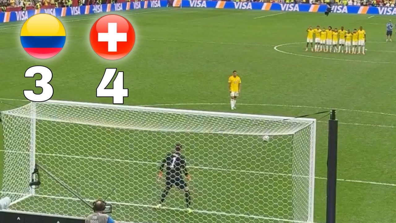 Penalty Shootout Switzerland vs Colombia 4-3 All Penalty Shootout | FIFA World Cup 2026