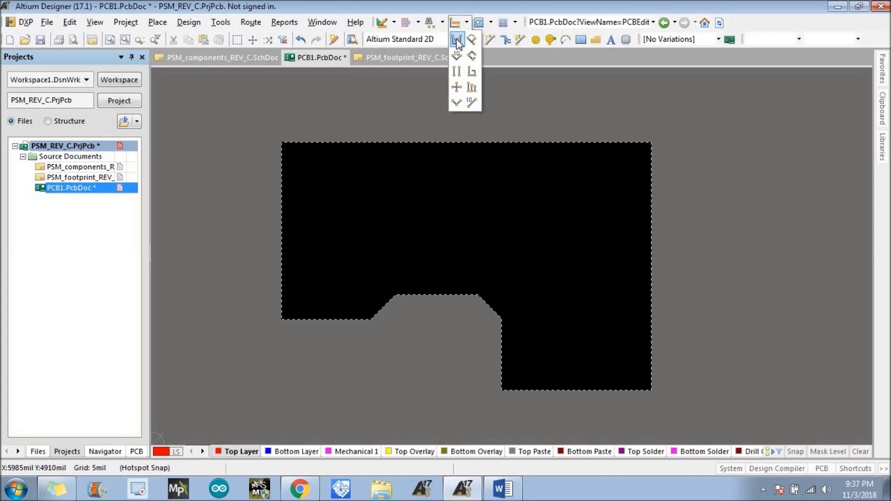 Altium Designer Tutorial: Define Board Shape and Size in detail