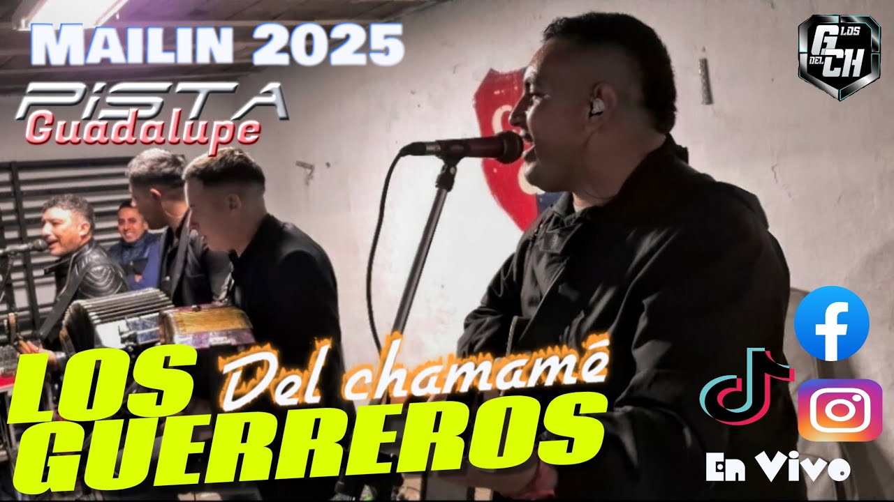Los Guerreros Del Chamame Mailin 2025 Pista Guadalupe ( villa de Mayo) enganchado N°2