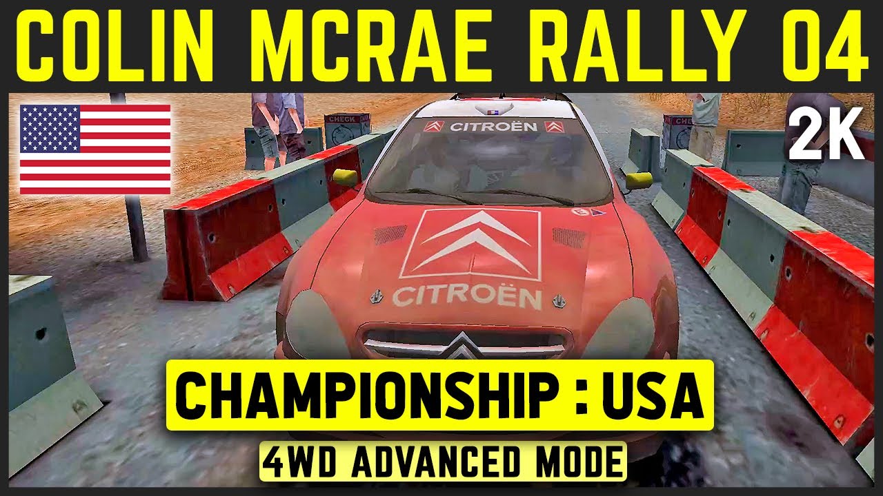Colin McRae Rally 04 - USA - 4WD Advanced Championship - 1440p