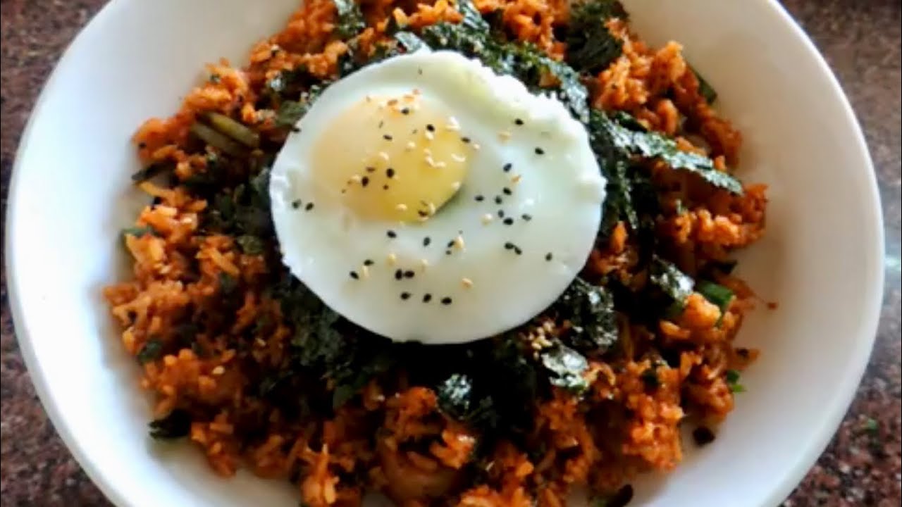 how to make |Kimchi  fried rice |  Easy recipe(김치 볶음밥