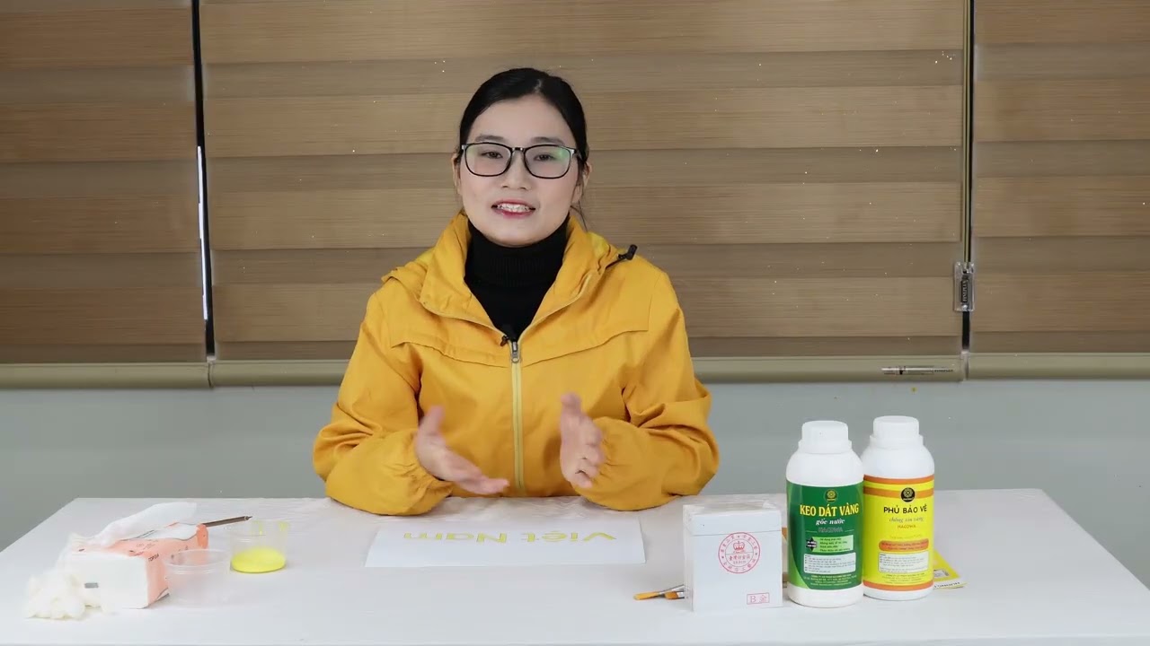 INSTRUCTIONS FOR APPLYING GOLD LEAF ON PAPER