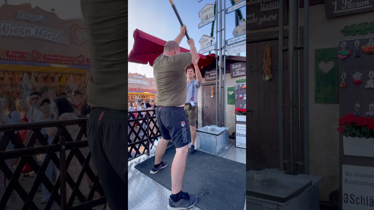 He Refused to Quit 😂 #shortsfeed #strongman #challenge #viralshorts