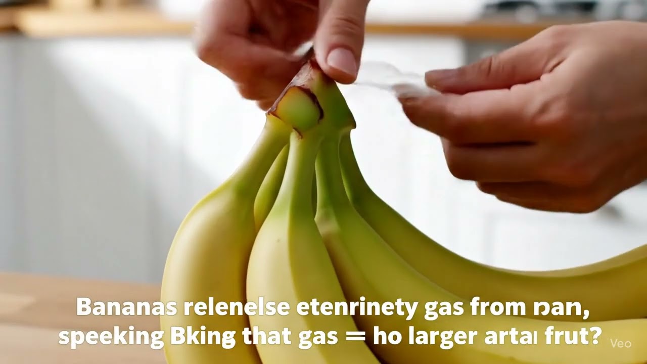 Banana Freshness Stem Wrap Trick