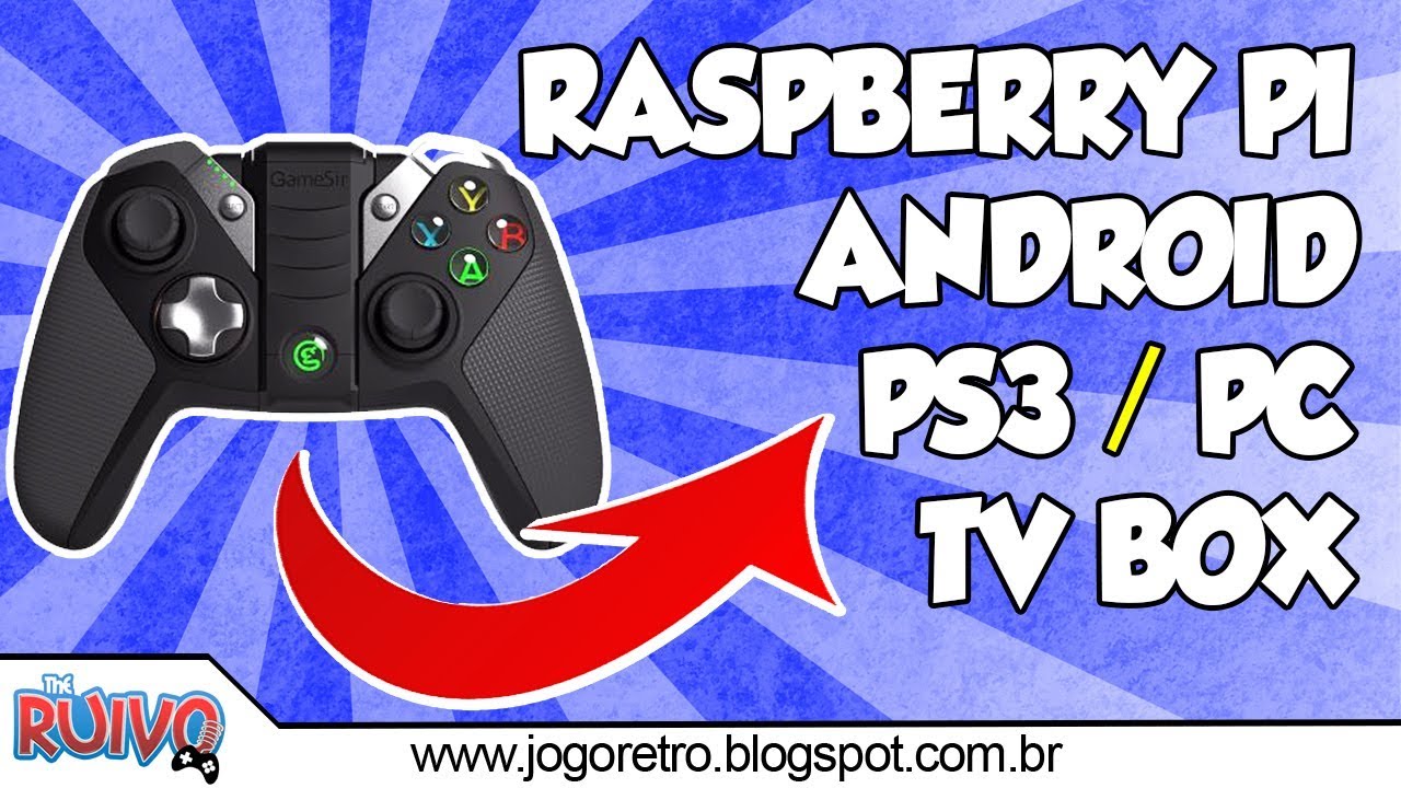 Análise do Gamesir G4S - O Melhor Controle para PS3, Raspberry Pi e Android