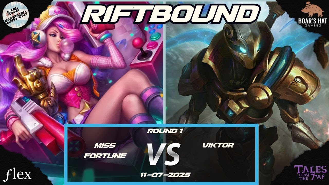 Miss Fortune VS Viktor  [Riftbound Gameplay Round 1]