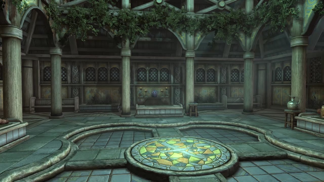 Skyrim | Temple Of Kynareth | ASMR Ambience