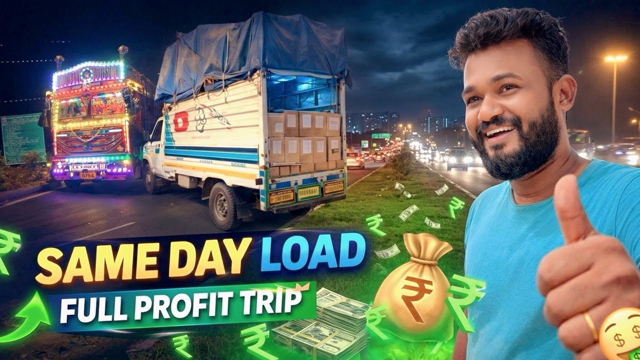 Hyderabad Se Same Day Load 😱 | Full Profit Return Trip Pune! 🚛💰