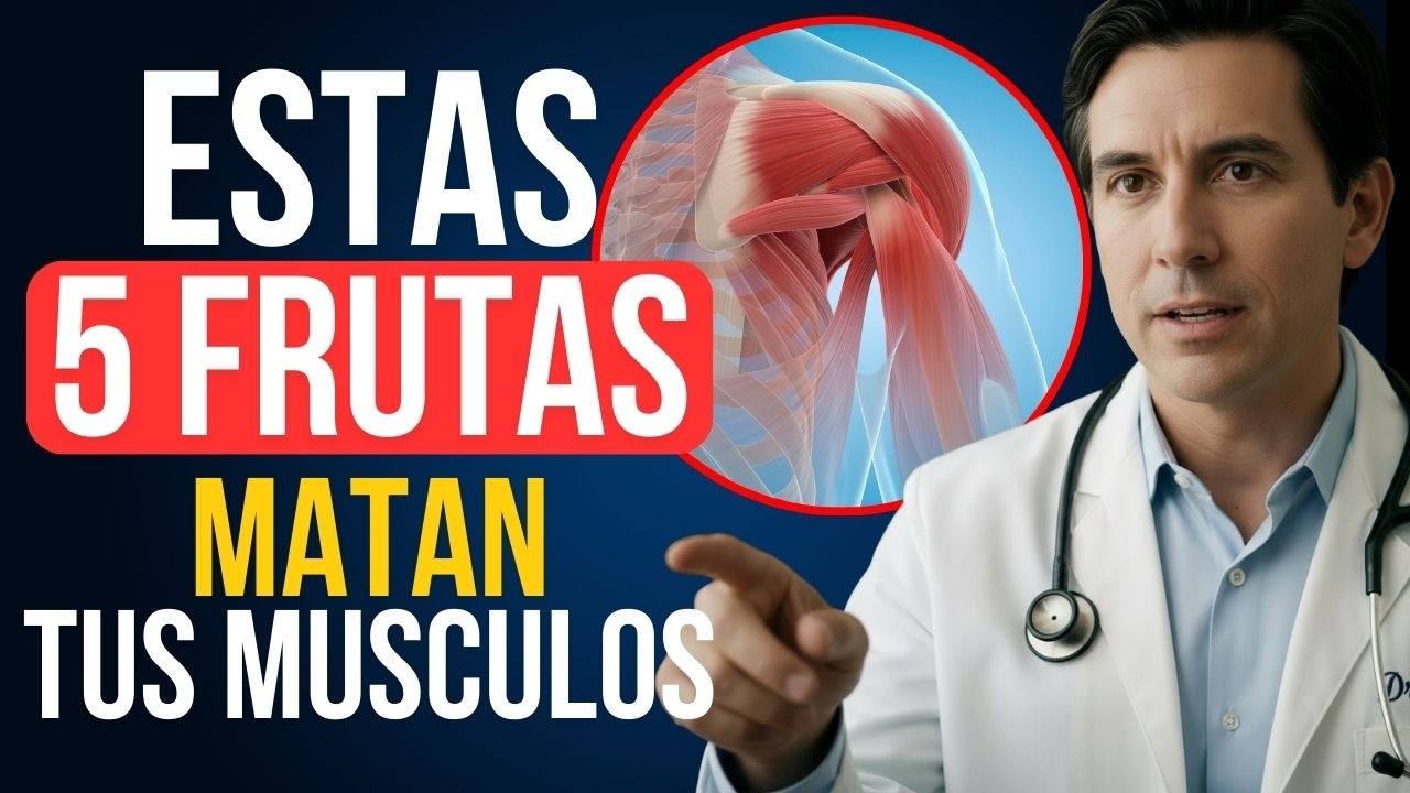 Mayores de 60: 5 FRUTAS Que DESTRUYEN Tus MÚSCULOS, Y 6 FRUTAS Que Los REGENERAN