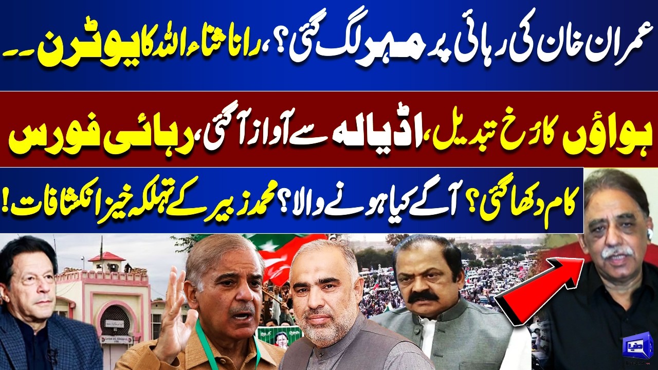 Rana Sanaullah U-Turn on Khan Release | PTI Force, What Happens Next? Muhammad Zubair Revelations