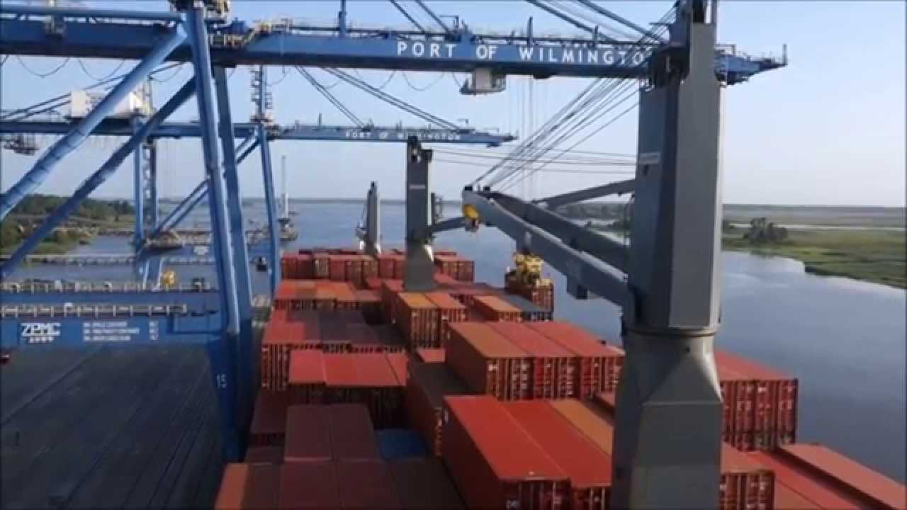 Crossing the Atlantic on a container ship