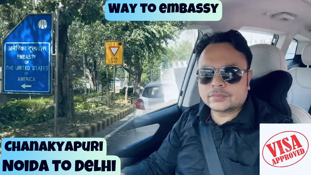 Delhi Vlogs. EP19 | Noida to Chanakyapuri | New Delhi | Embassy Area