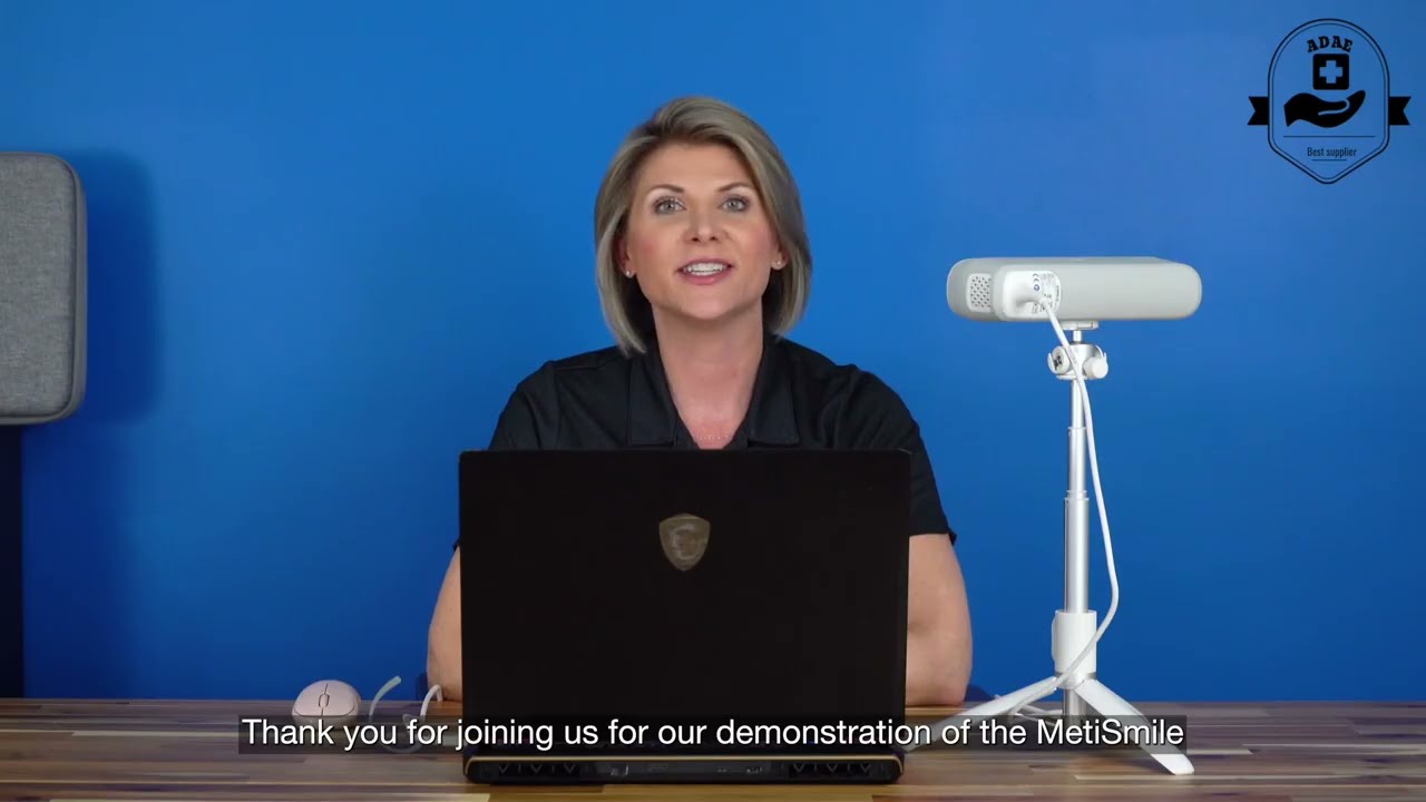 MetiSmile 3D face scanner in Action -Full Demonstration from ADAE Dental Store