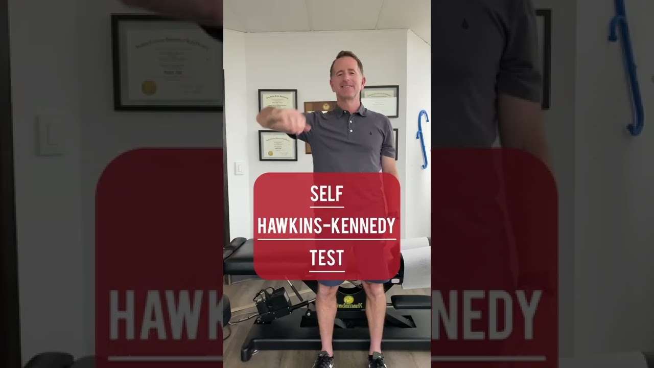💥SELF-TESTS FOR SHOULDER IMPINGEMENT💥Pain in shoulder is a positive test. #sandiego #shoulderpain