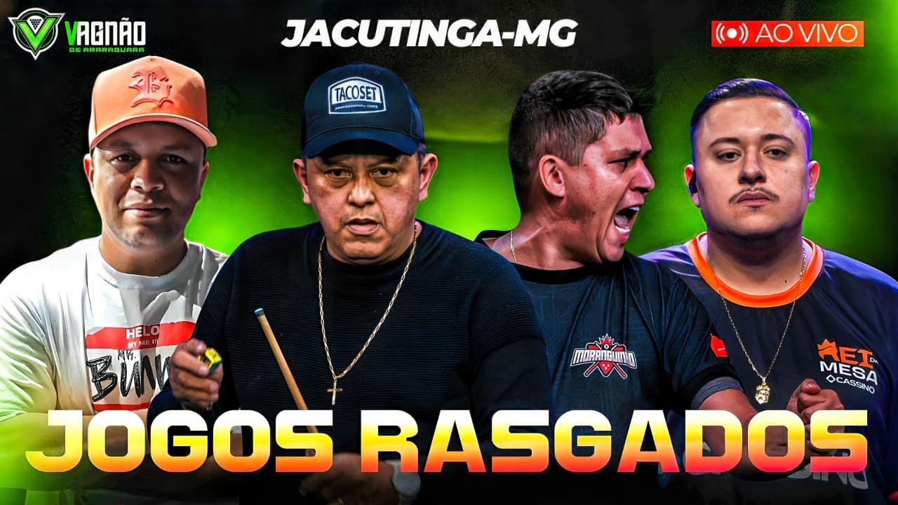 BRINQUINHO X MORANGUINHO EM JACUTINGA MG 07/12/2025 #SINUCA AO VIVO  #aovivonoyoutube