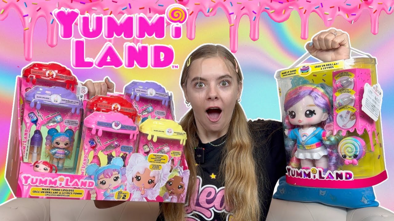 Yummi Land panenky s lesky na rty  /LEA