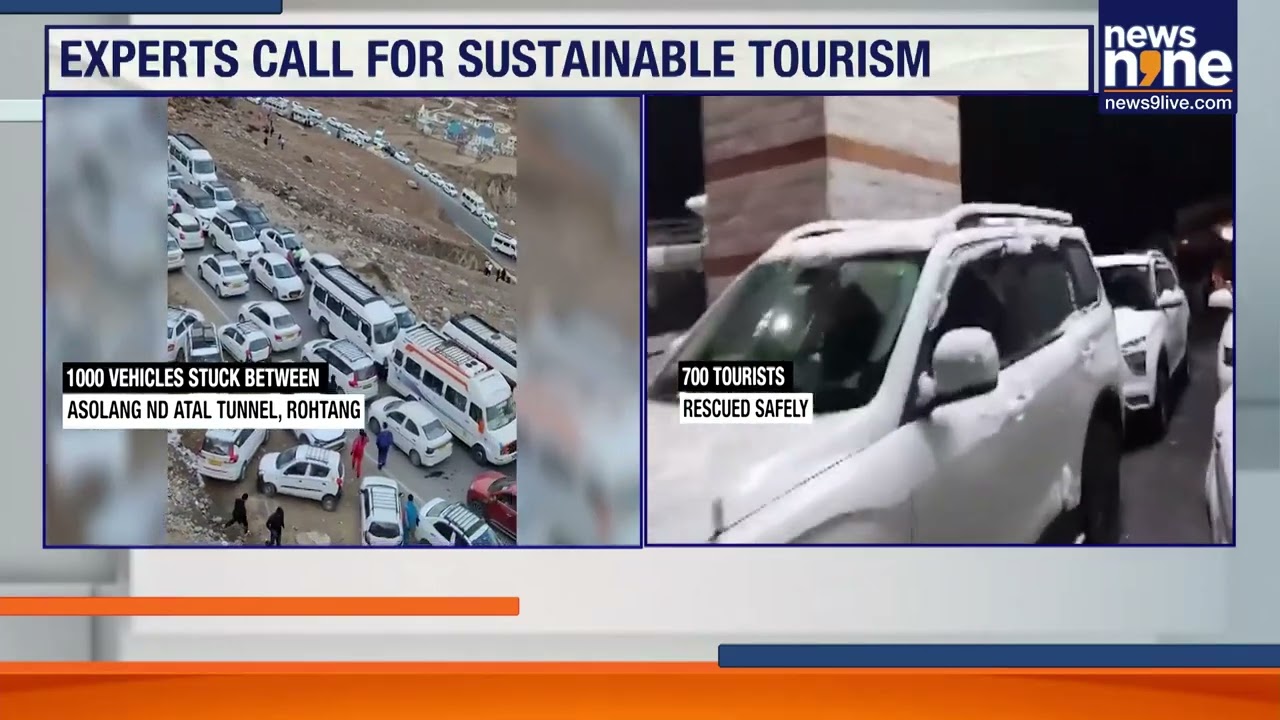 Year-End Tourist Rush Hits Himachal: Shimla, Manali Choked | Sustainable Tourism Needed