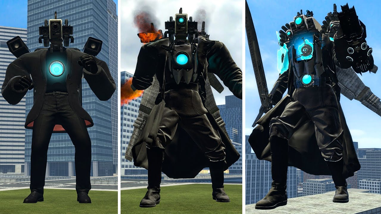 EVOLUTION OF NEW UPGRADED TITAN CAMERA MAN! - Skibidi Toilet In Garry's Mod