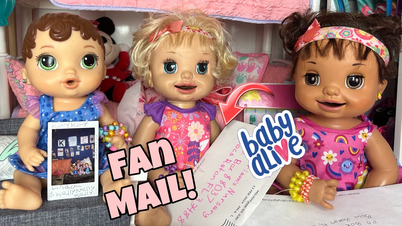 BABY ALIVE Fan Mail unboxing #38 ❣️