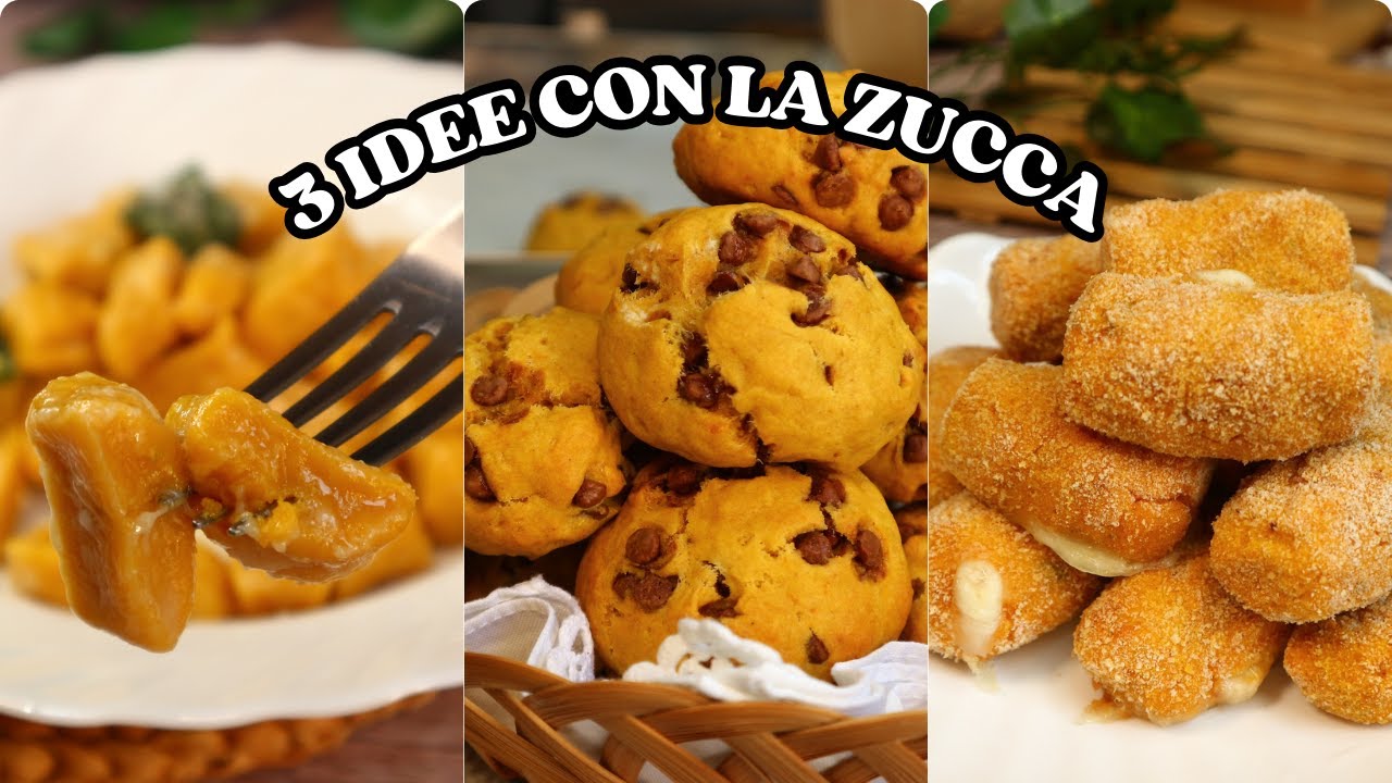 🎃Zucca: cottura e ricette autunnali, idee per il menù di Halloween buone e sfiziose!