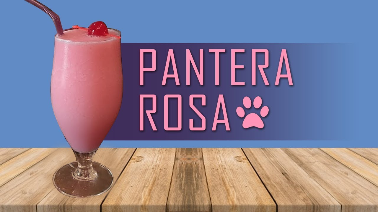 ¿Cómo Preparar un PANTERA ROSA? 🍹