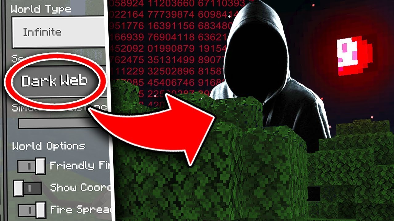 Do NOT Use the DARK WEB Seed in Minecraft Pocket Edition…