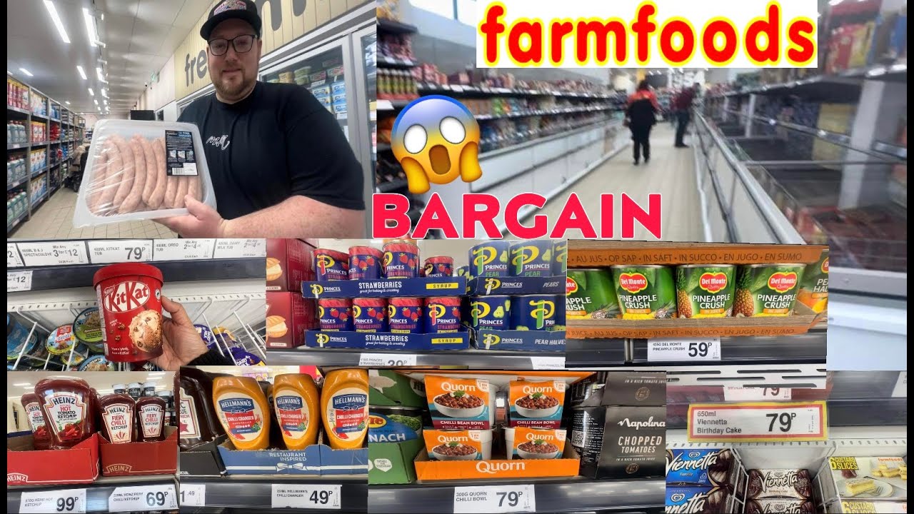FARMFOODS BARGAIN SHOPPING | WHAT’S NEW IN FARMFOODS 😱