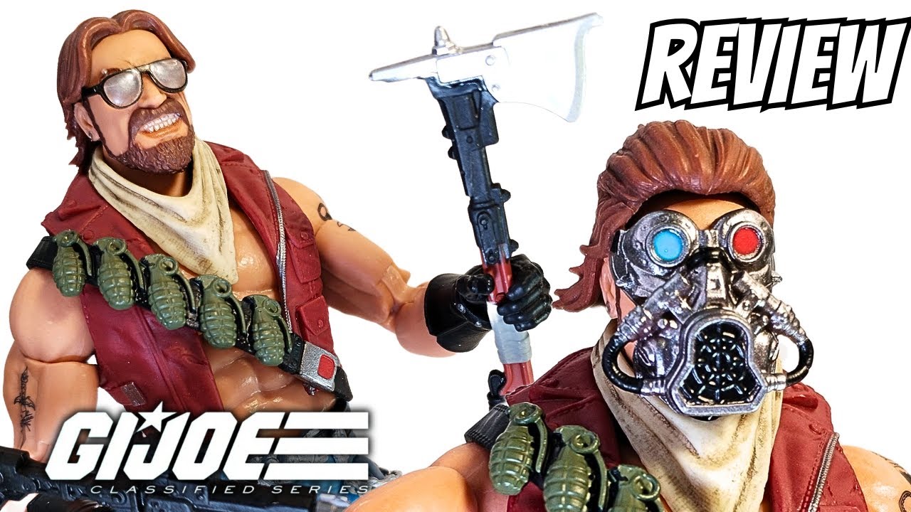 Обзор фигурки Dreadnok Monkeywrench из серии G.I. Joe Classified!