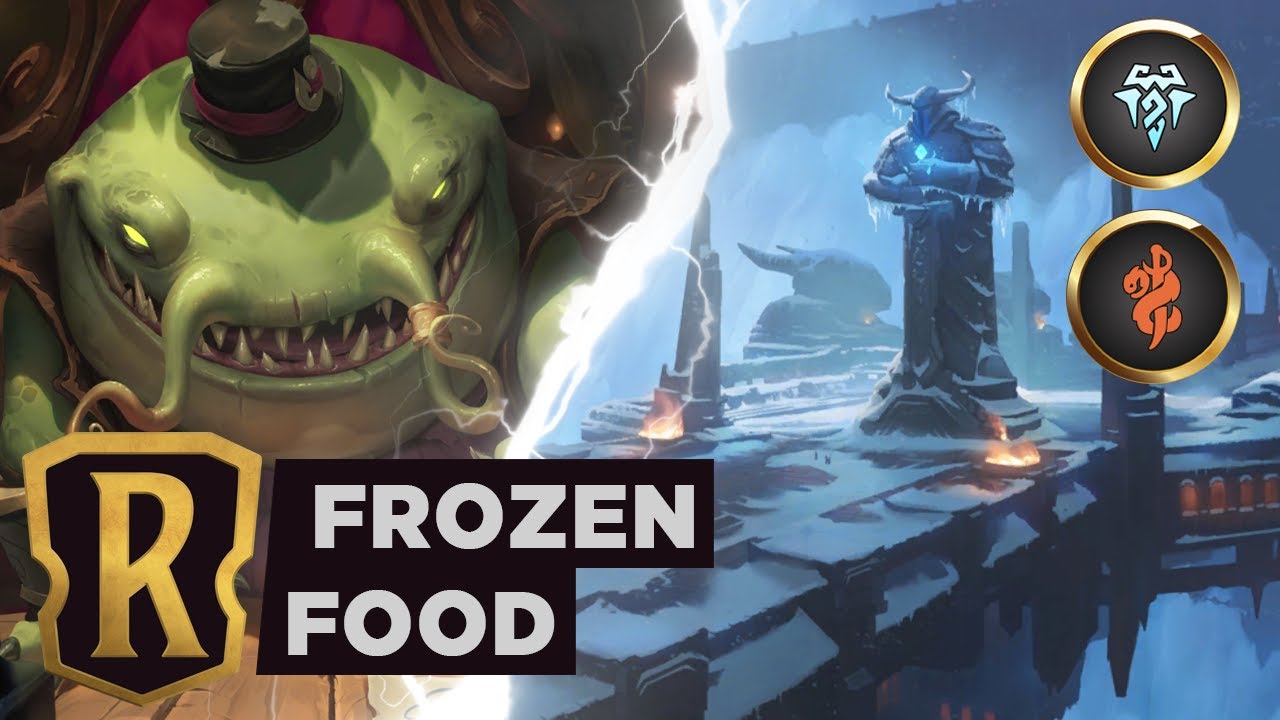 TAHM KENCH Howling Abyss Frostbite | Legends of Runeterra Deck