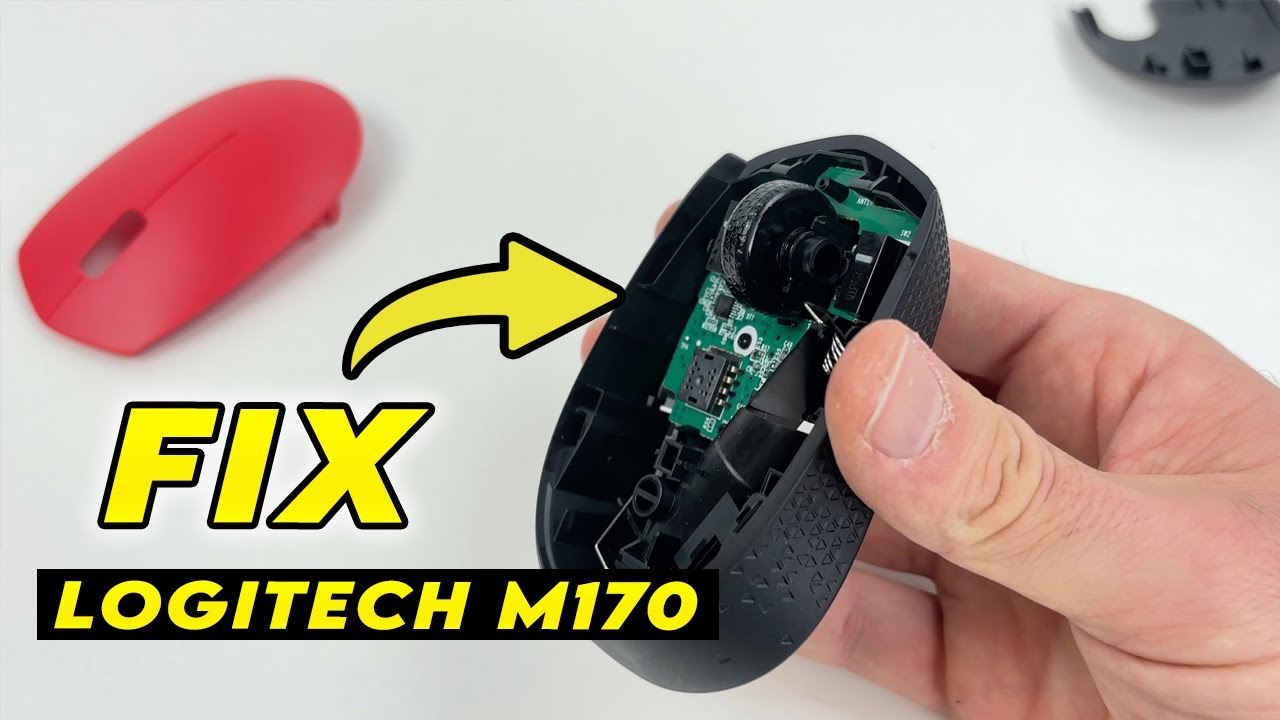 Как исправить неработоспособность мыши Logitech M170