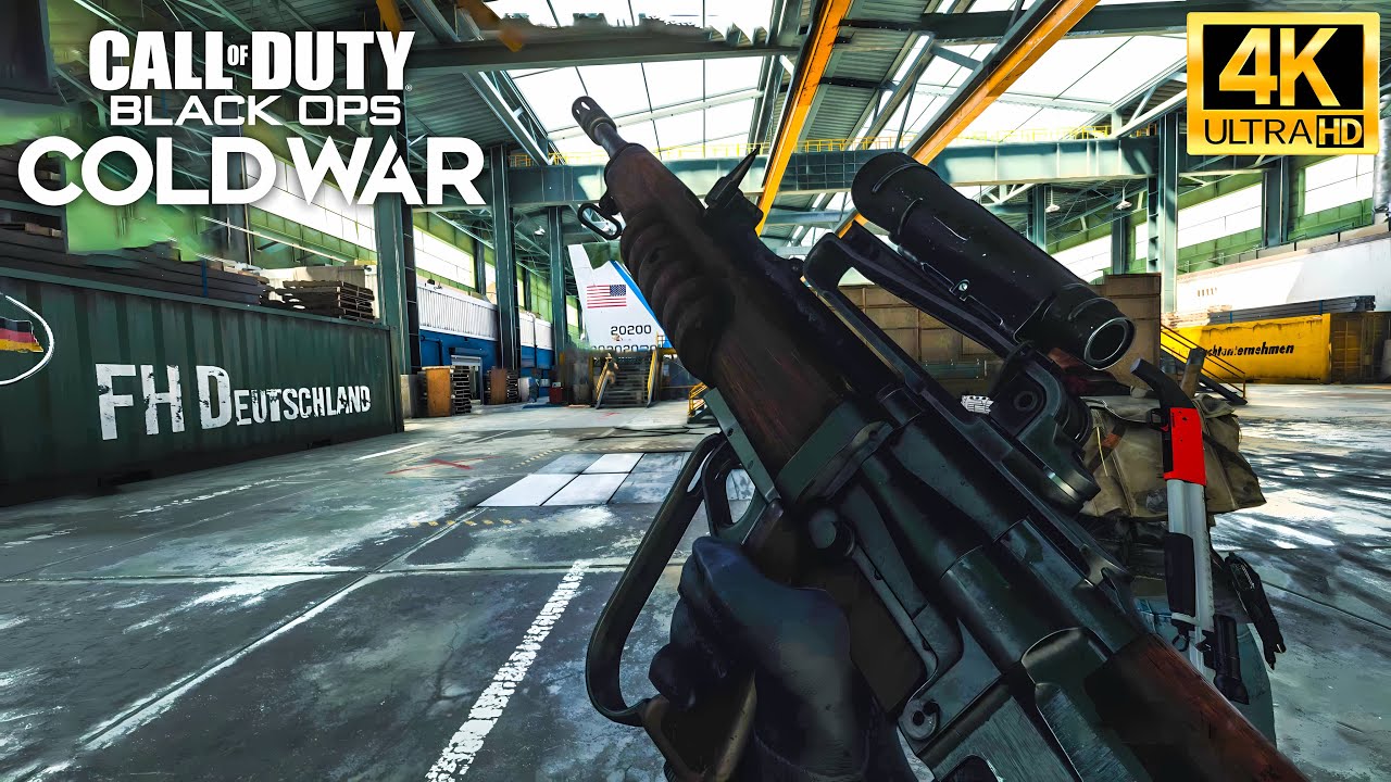 Call of Duty Black Ops Cold War Multiplayer Gameplay EM2 Weapon No Commentary 4K