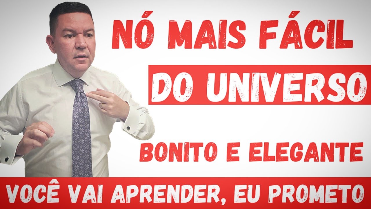 O Nó mais FÁCIL do (PLANETA) Você aprende na hora